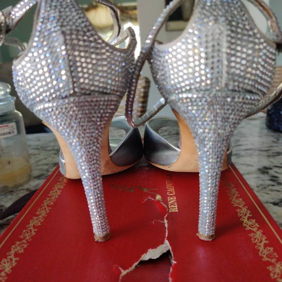Rene Caovilla shoes SZ 7.5 - Picture 2 of 8